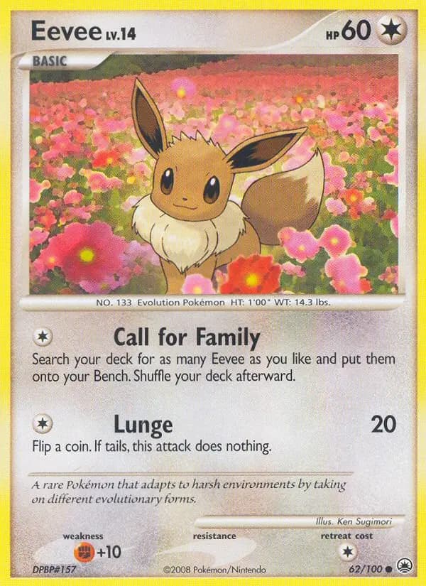 Eevee — Majestic Dawn card #62