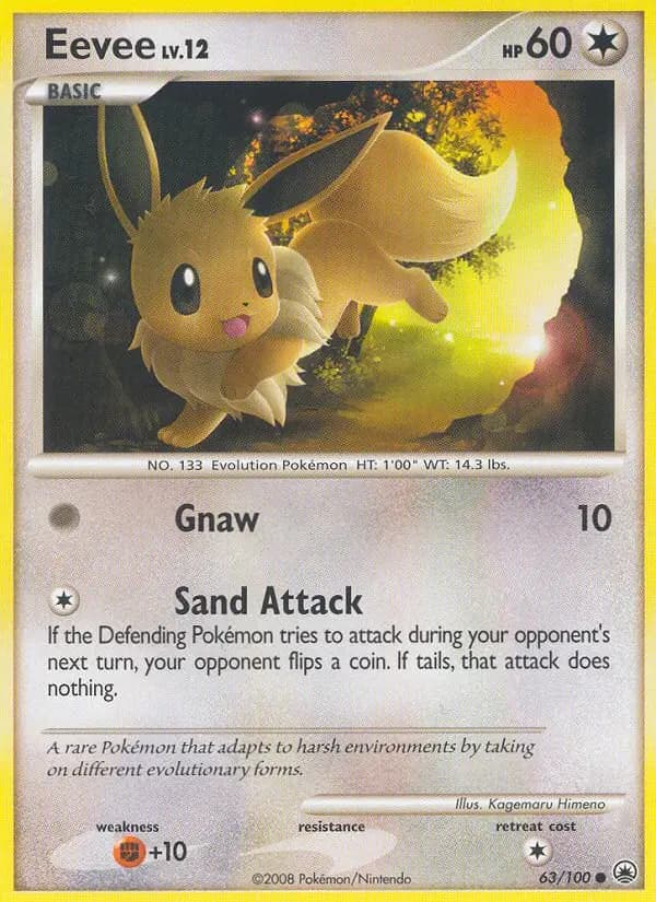 Eevee — Majestic Dawn card #63