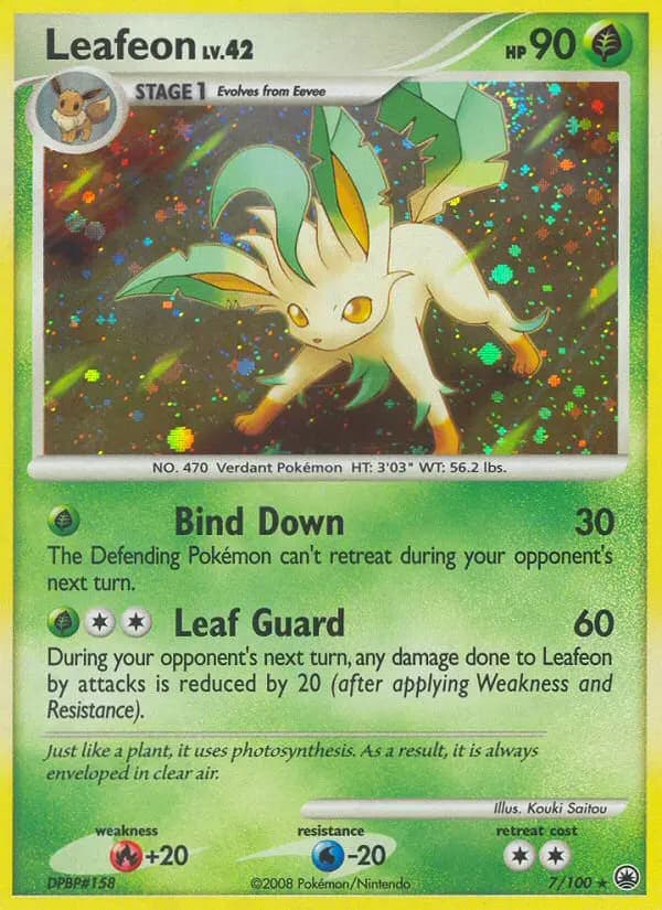 Leafeon — Majestic Dawn card #7