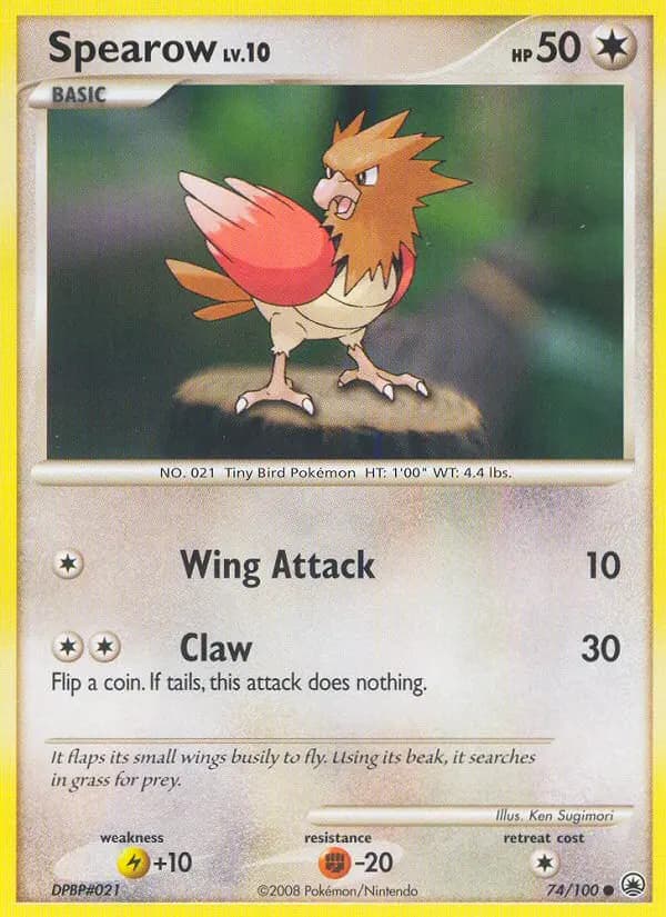 Spearow — Majestic Dawn card #74