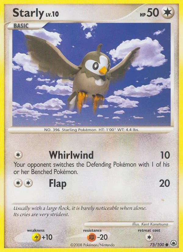 Starly — Majestic Dawn card #75