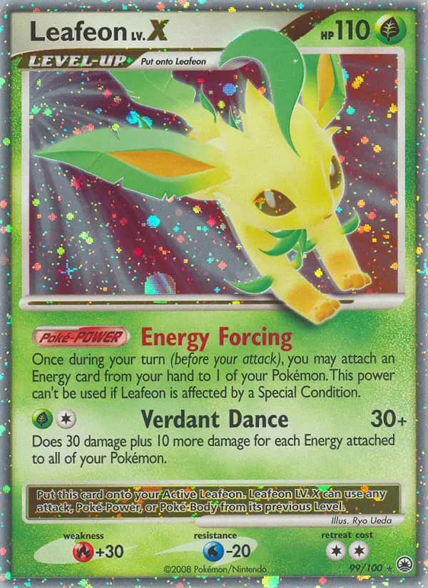 Leafeon — Majestic Dawn card #99