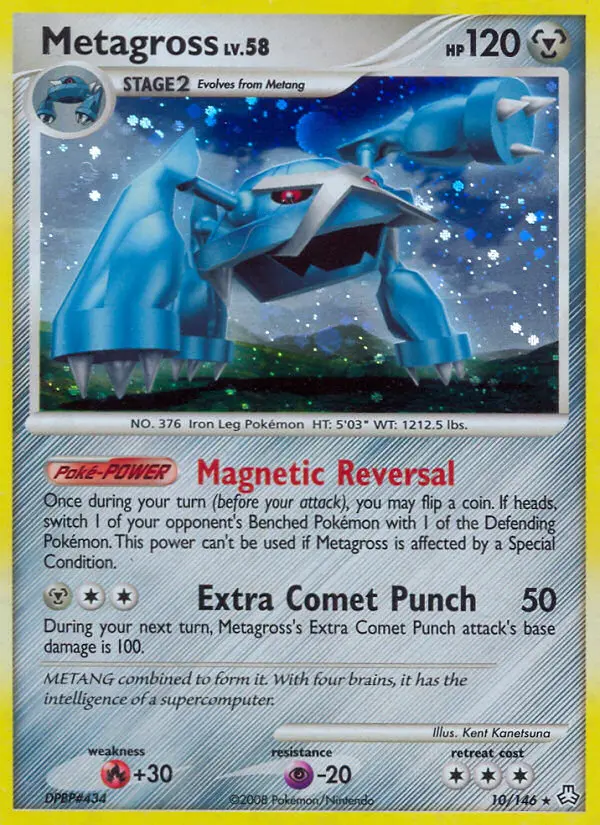 Metagross — Legends Awakened card #10