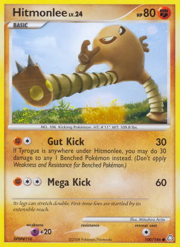 Hitmonlee — Legends Awakened card #100