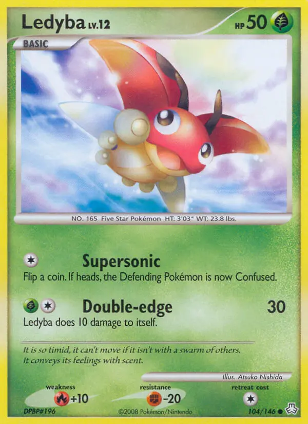 Ledyba — Legends Awakened card #104