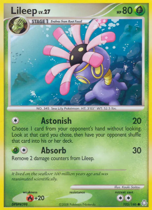 Lileep — Legends Awakened card #105