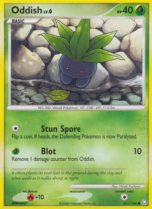 Oddish — Legends Awakened card #111