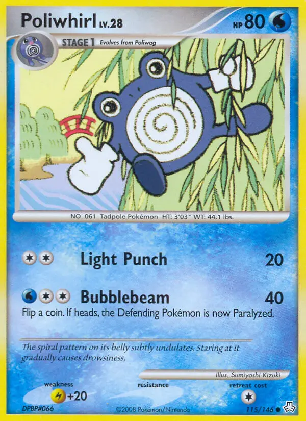 Poliwhirl — Legends Awakened card #115