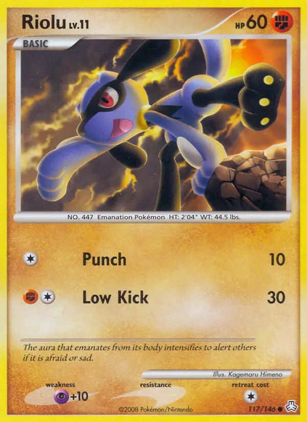Riolu — Legends Awakened card #117