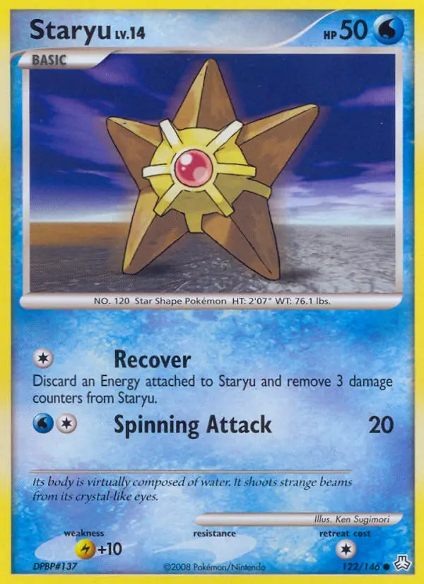 Staryu — Legends Awakened card #122