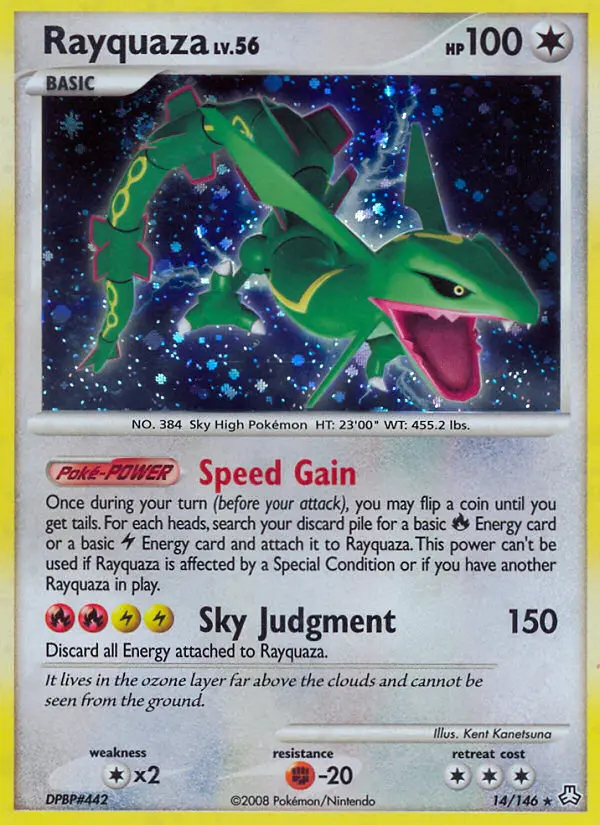 Rayquaza — Legends Awakened card #14