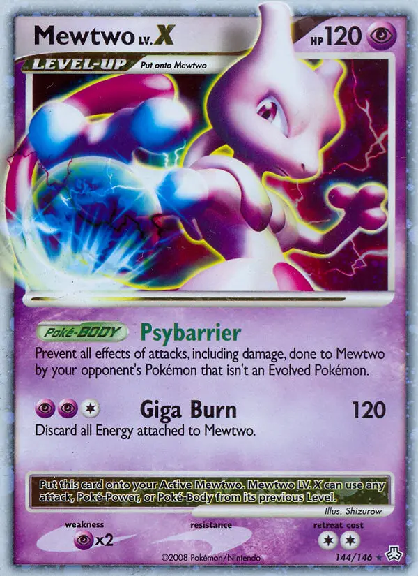 Mewtwo — Legends Awakened card #144