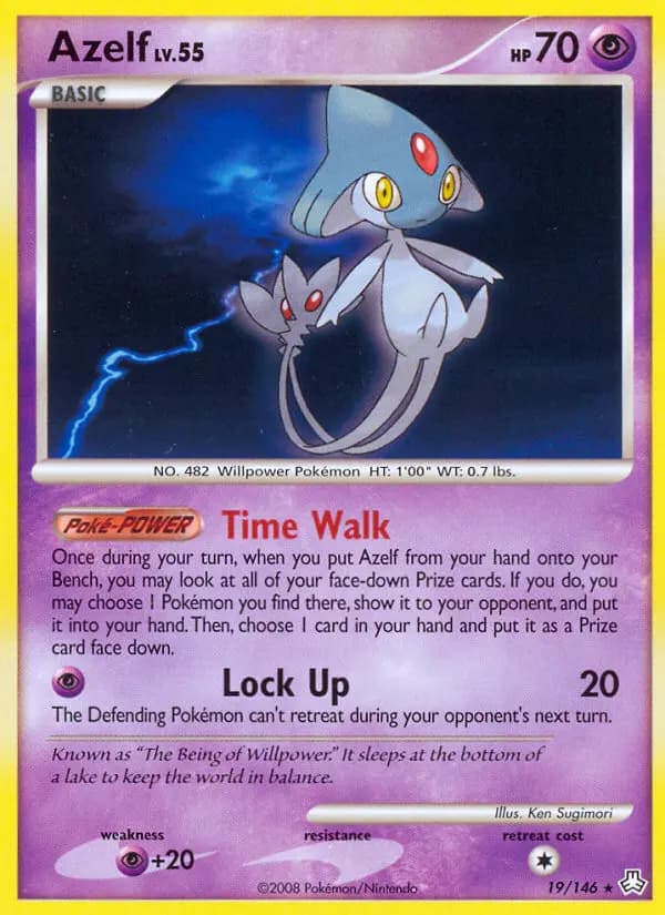 Azelf — Legends Awakened card #19