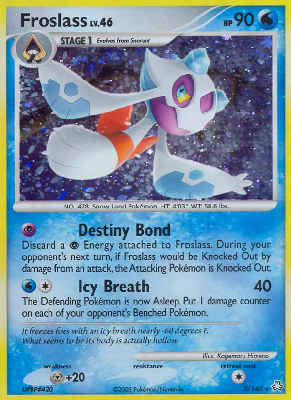 Froslass — Legends Awakened card #3