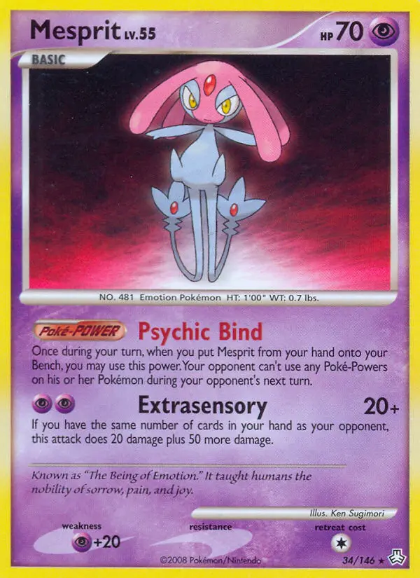 Mesprit — Legends Awakened card #34