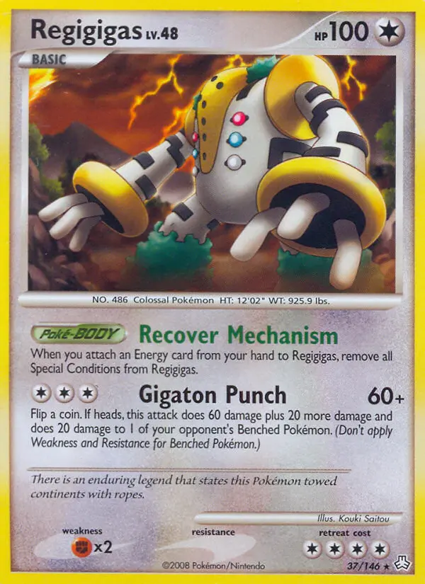 Regigigas — Legends Awakened card #37