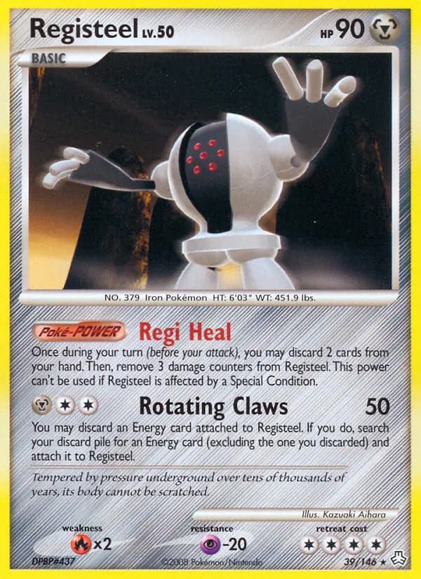 Registeel — Legends Awakened card #39