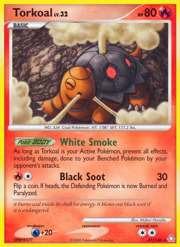 Torkoal — Legends Awakened card #41