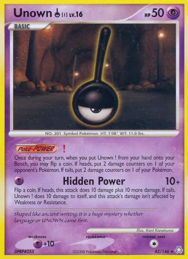Unown ! — Legends Awakened card #42