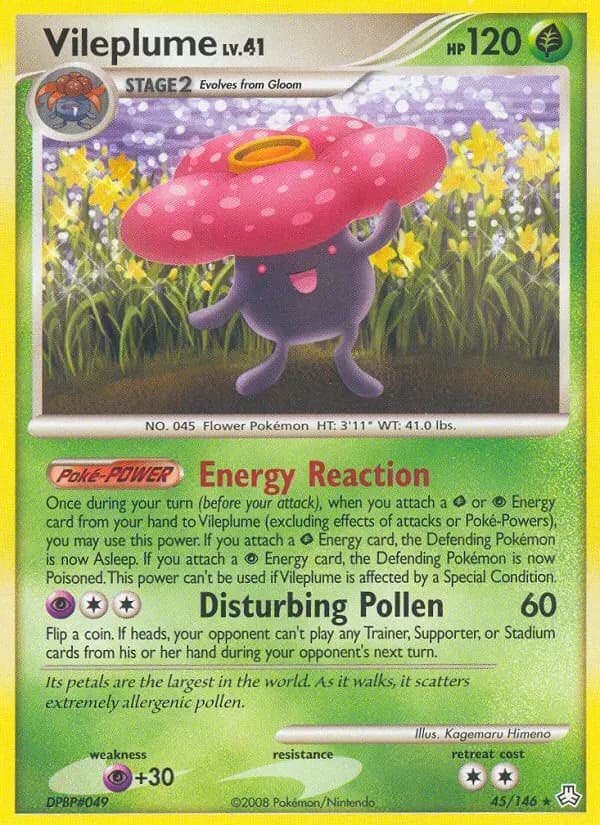 Vileplume — Legends Awakened card #45