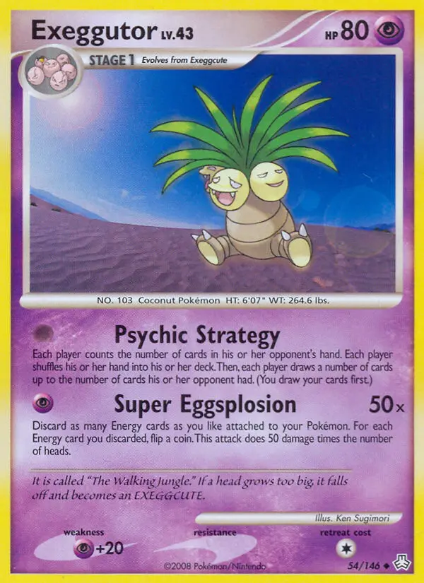 Exeggutor — Legends Awakened card #54