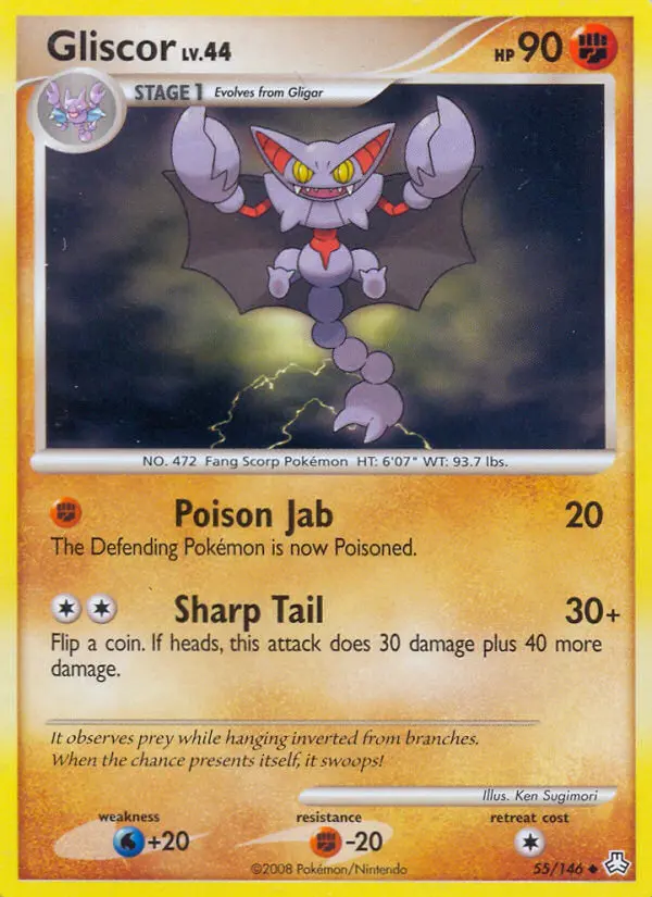 Gliscor — Legends Awakened card #55