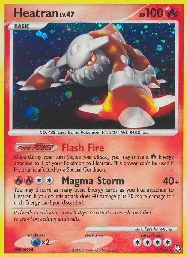 Heatran — Legends Awakened card #6