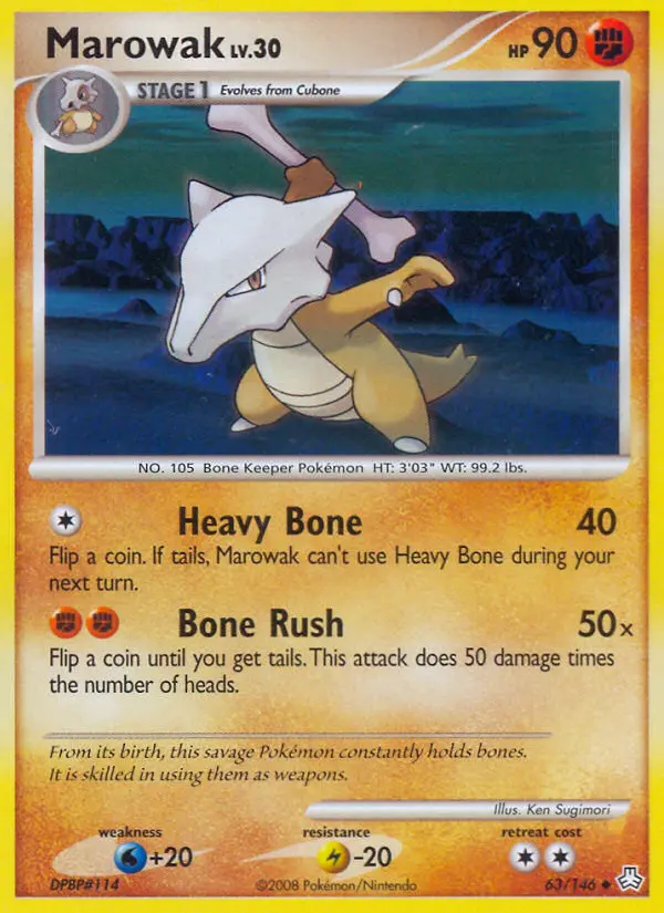 Marowak — Legends Awakened card #63