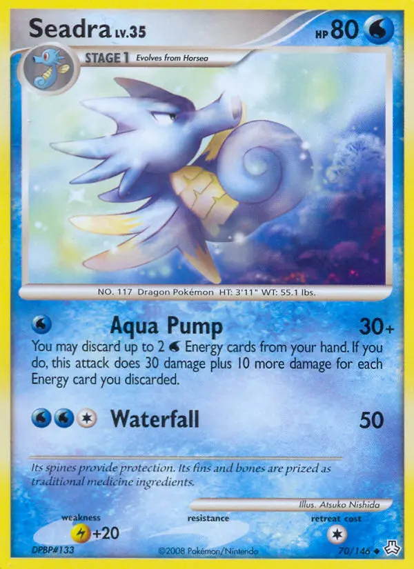 Seadra — Legends Awakened card #70