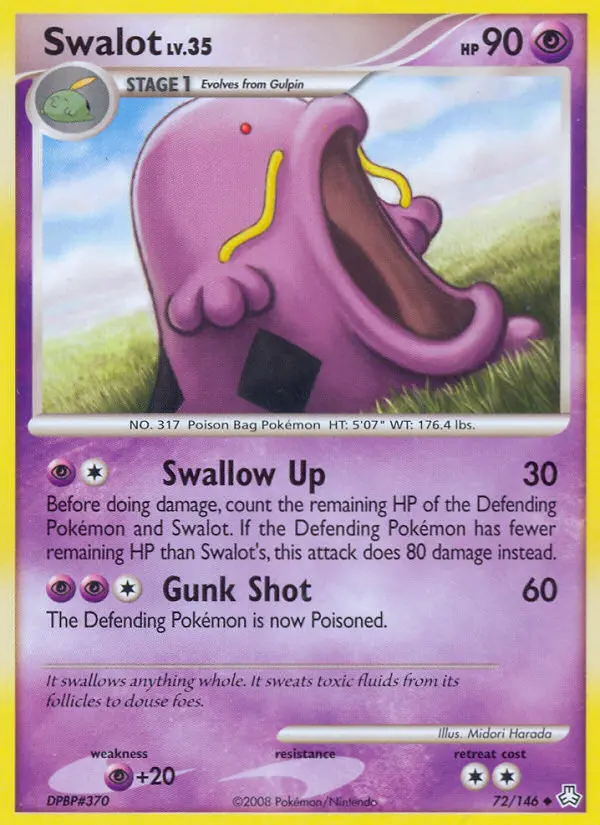 Swalot — Legends Awakened card #72