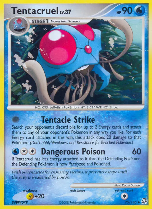 Tentacruel — Legends Awakened card #75