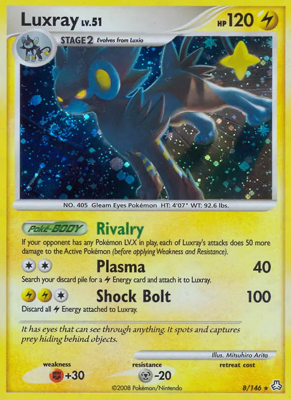 Luxray — Legends Awakened card #8