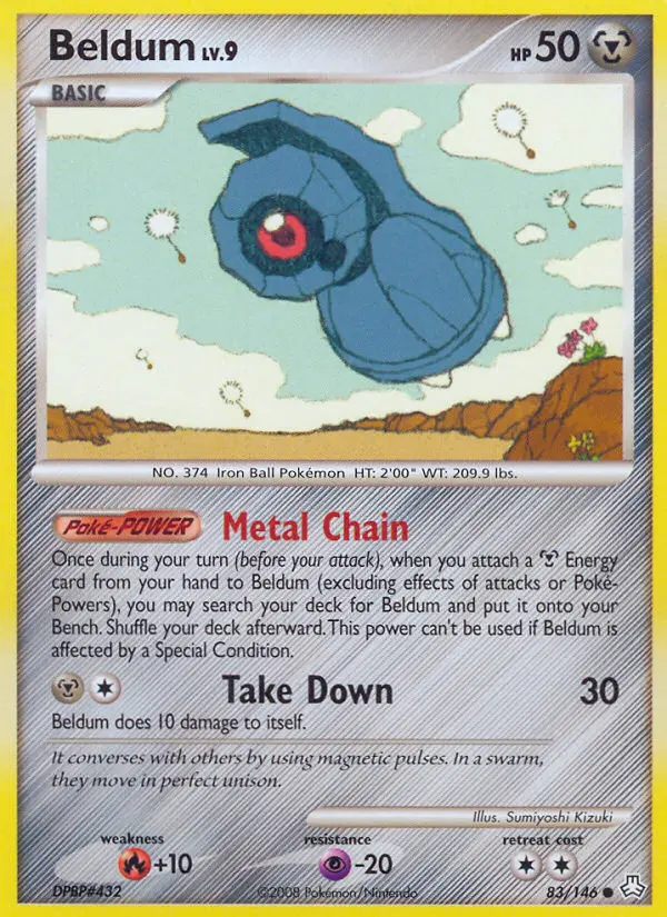 Beldum — Legends Awakened card #83