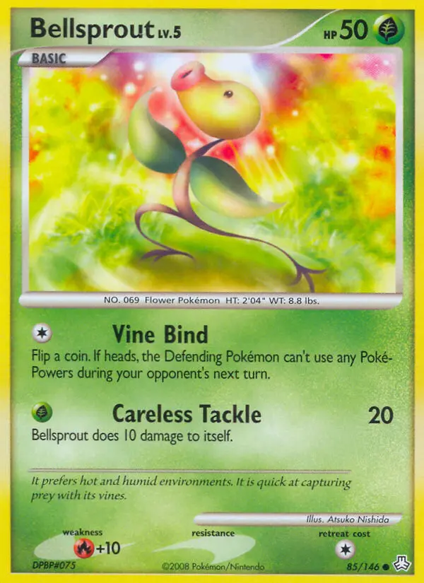 Bellsprout — Legends Awakened card #85