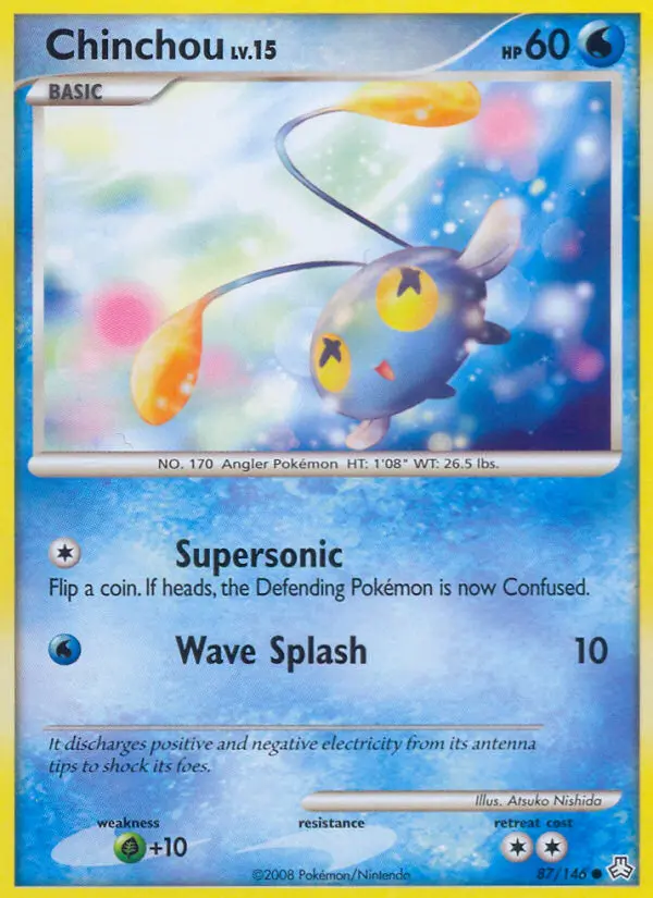Chinchou — Legends Awakened card #87