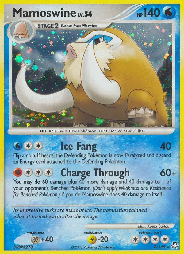 Mamoswine — Legends Awakened card #9