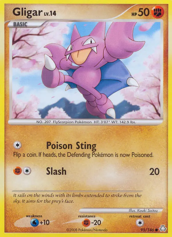 Gligar — Legends Awakened card #95