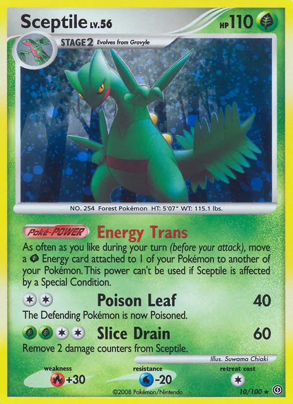 Sceptile — Stormfront card #10