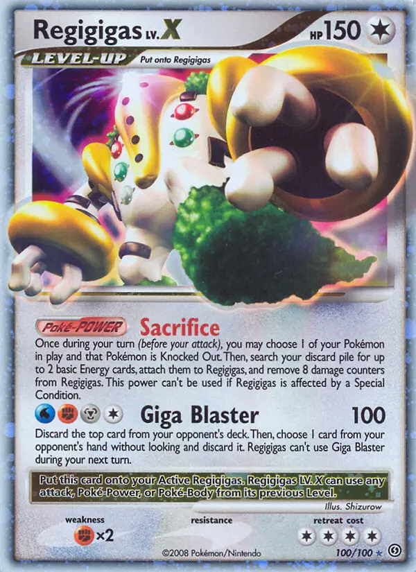 Regigigas — Stormfront card #100