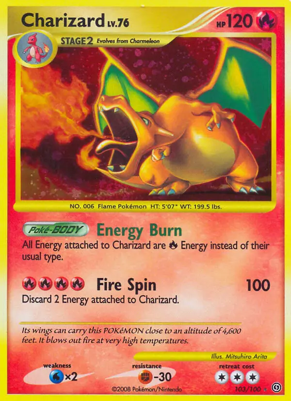 Charizard — Stormfront card #103