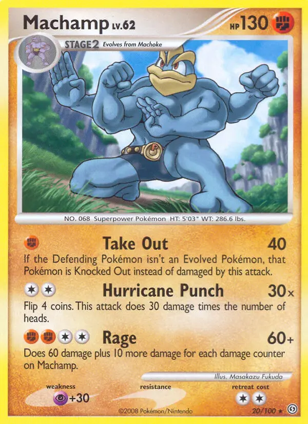 Machamp — Stormfront card #20
