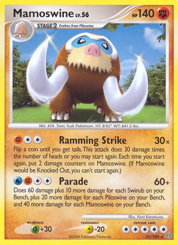 Mamoswine — Stormfront card #21