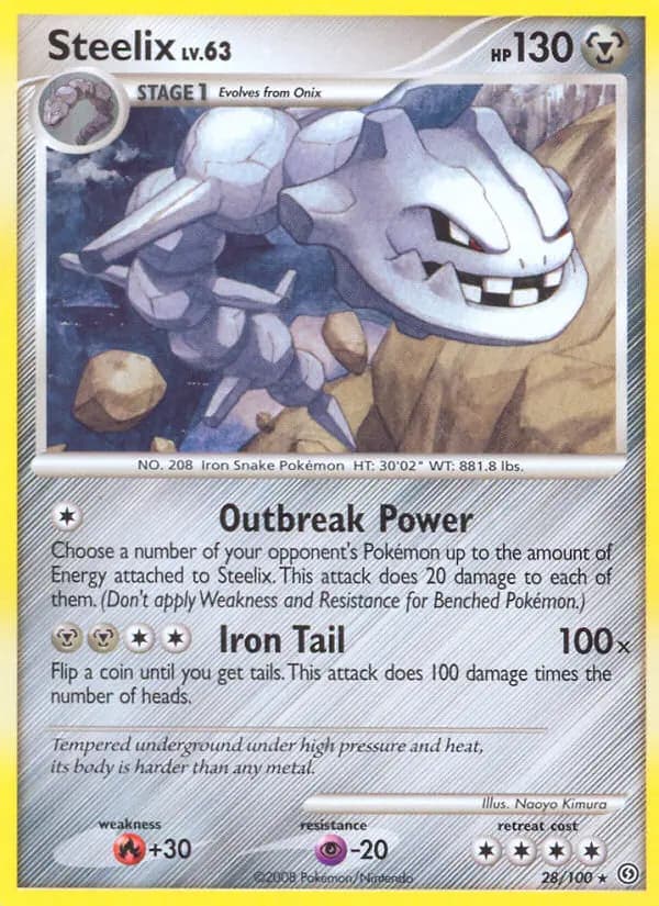 Steelix — Stormfront card #28