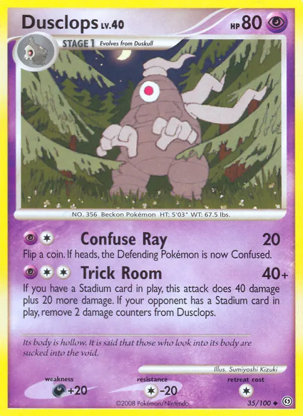 Dusclops — Stormfront card #35