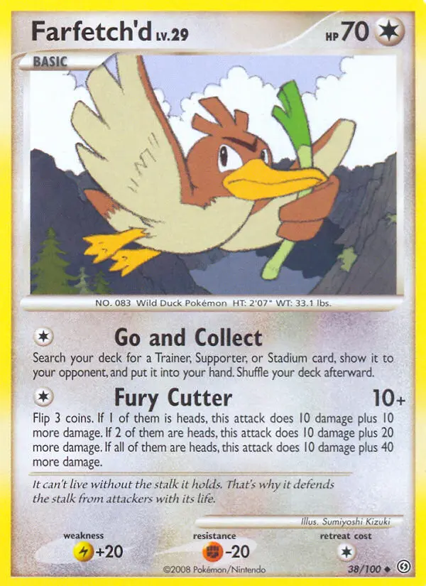Farfetch'd — Stormfront card #38