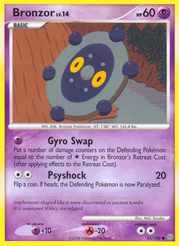 Bronzor — Stormfront card #55