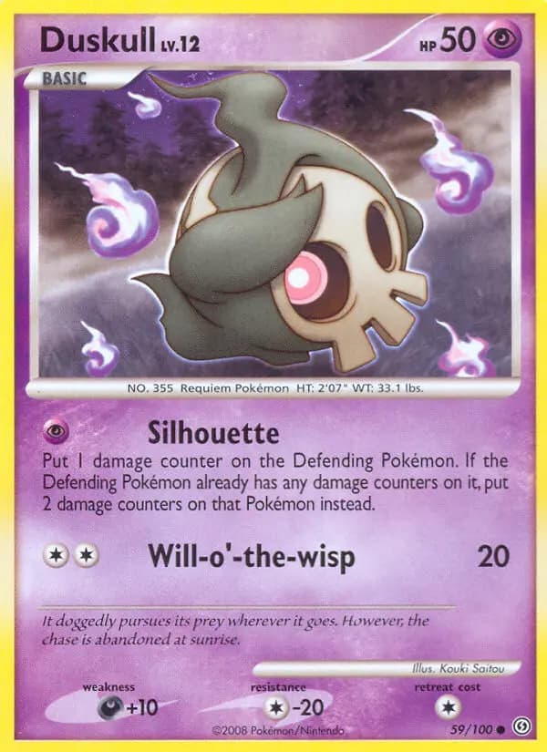 Duskull — Stormfront card #59