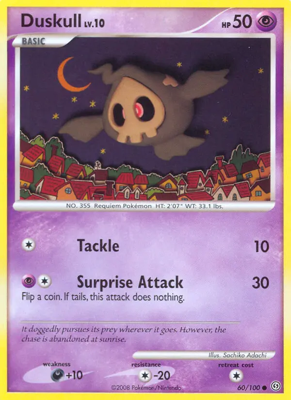 Duskull — Stormfront card #60