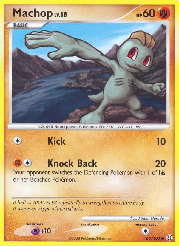 Machop — Stormfront card #64