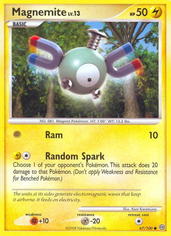 Magnemite — Stormfront card #67